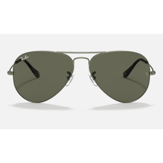 AVIATOR CLASSIC
Lenses: Green Classic G-15  +  Frame: Green Metal