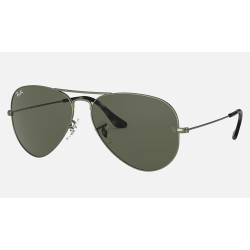 AVIATOR CLASSIC
Lenses: Green Classic G-15  +  Frame: Green Metal