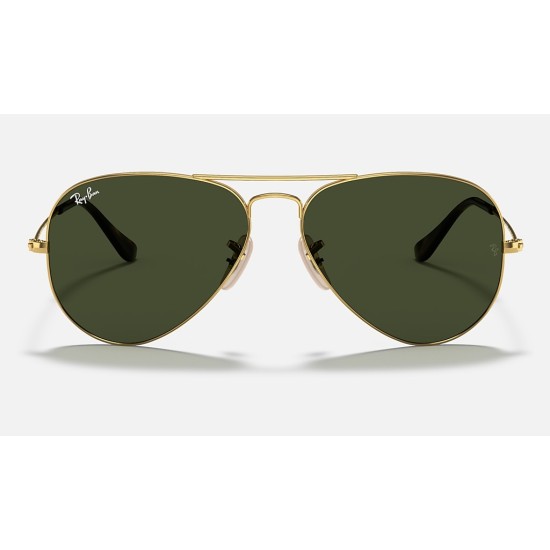 AVIATOR HAVANA COLLECTION
Lenses: Green Classic  +  Frame: Gold