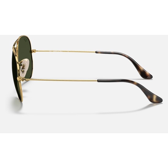 AVIATOR HAVANA COLLECTION
Lenses: Green Classic  +  Frame: Gold