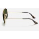 AVIATOR HAVANA COLLECTION
Lenses: Green Classic  +  Frame: Gold