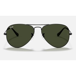 AVIATOR CLASSIC
Lenses: Green Classic G-15  +  Frame: Black