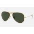 AVIATOR | AVIATION COLLECTION
Lenses: Green Classic G-15  +  Frame: Gold