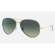 AVIATOR FULL COLOR LEGEND
Lenses: Green/Blue Gradient  +  Frame: Green