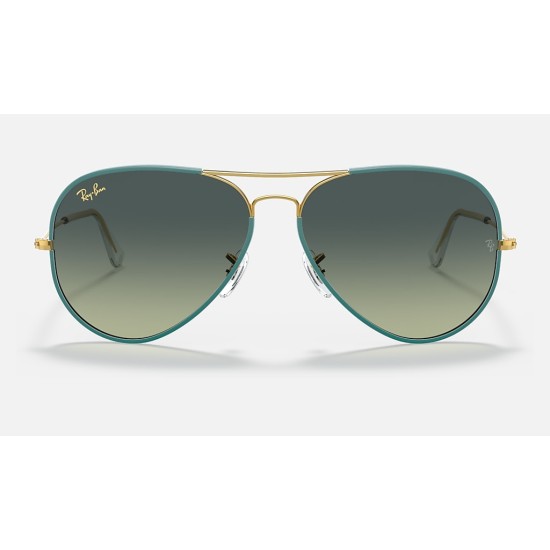 AVIATOR FULL COLOR LEGEND
Lenses: Green/Blue Gradient  +  Frame: Green