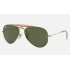 OUTDOORSMAN II
Lenses: Green Classic G-15  +  Frame: Gold