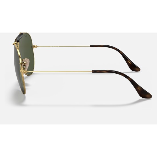 SHOOTER HAVANA COLLECTION
Lenses: Green Classic G-15  +  Frame: Gold