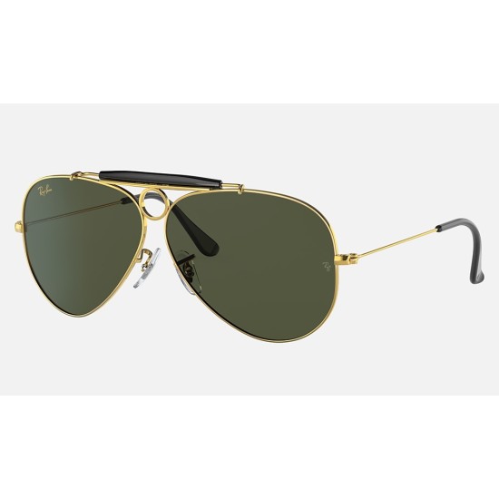 SHOOTER
Lenses: Green Classic  +  Frame: Legend Gold