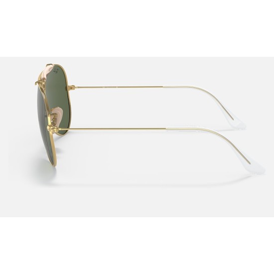 SHOOTER | AVIATION COLLECTION
Lenses: Green Classic G-15  +  Frame: Gold
