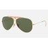 SHOOTER | AVIATION COLLECTION
Lenses: Green Classic G-15  +  Frame: Gold