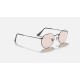 ROUND SOLID EVOLVE
Lenses: Pink Photochromic Classic  +  Frame: Gunmetal