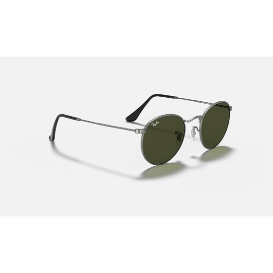 ROUND METAL
Lenses: Green G-15 Classic  +  Frame: Gunmetal