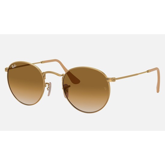 ROUND METAL
Lenses: Light Brown Gradient  +  Frame: Gold