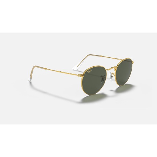 ROUND METAL LEGEND GOLD
Lenses: Green G-15 Classic  +  Frame: Gold