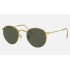 ROUND METAL LEGEND GOLD
Lenses: Green G-15 Classic  +  Frame: Gold