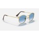 ROUND METAL @COLLECTION
Lenses: Light Blue Gradient  +  Frame: Gold