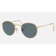 ROUND METAL LEGEND GOLD
Lenses: Blue Classic  +  Frame: Shiny Gold