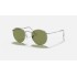 ROUND METAL LEGEND GOLD
Lenses: Light Green Classic  +  Frame: Silver
