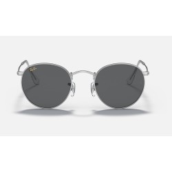ROUND METAL LEGEND GOLD
Lenses: Dark Grey Classic  +  Frame: Shiny Silver