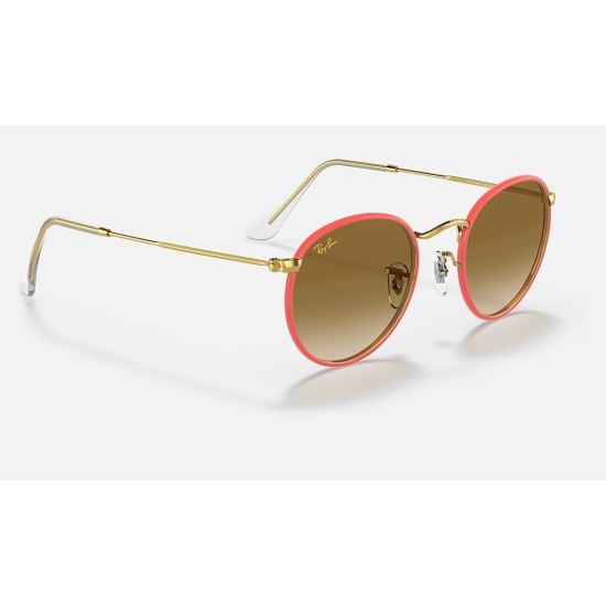 ROUND METAL FULL COLOR LEGEND
Lenses: Light Brown Gradient  +  Frame: Red
