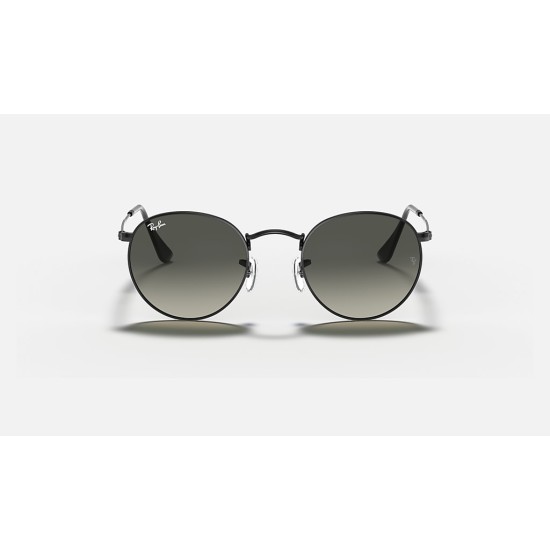 ROUND FLAT LENSES
Lenses: Grey Gradient  +  Frame: Black