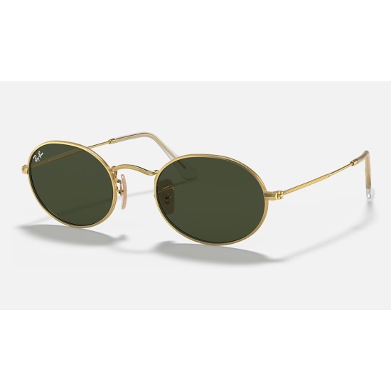 OVAL
Lenses: Green Classic G-15  +  Frame: Gold