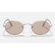 OVAL SOLID EVOLVE
Lenses: Pink Photochromic Classic  +  Frame: Silver