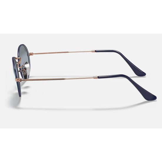 OVAL
Lenses: Blue Gradient - Mirror  +  Frame: Blue