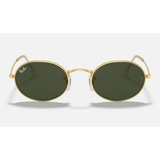 OVAL LEGEND GOLD
Lenses: Green Classic G-15  +  Frame: Gold