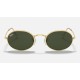 OVAL LEGEND GOLD
Lenses: Green Classic G-15  +  Frame: Gold