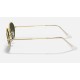 OVAL LEGEND GOLD
Lenses: Green Classic G-15  +  Frame: Gold