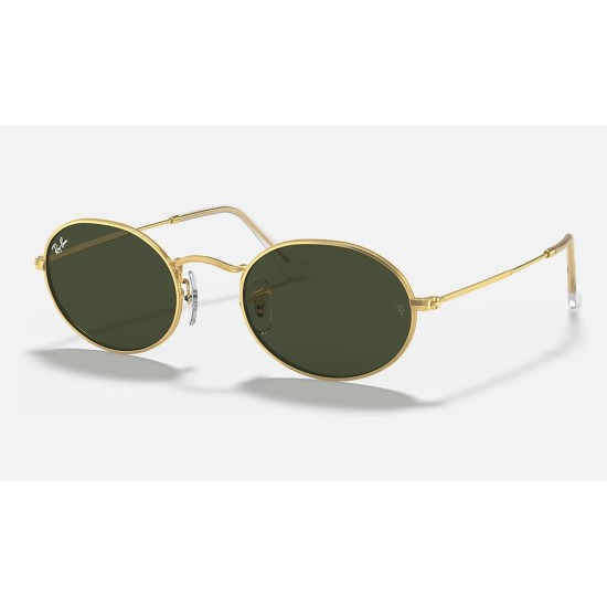 OVAL LEGEND GOLD
Lenses: Green Classic G-15  +  Frame: Gold