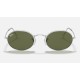 OVAL LEGEND GOLD
Lenses: Light Green Classic  +  Frame: Silver