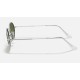 OVAL LEGEND GOLD
Lenses: Light Green Classic  +  Frame: Silver