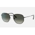 HEXAGONAL
Lenses: Grey Gradient  +  Frame: Black