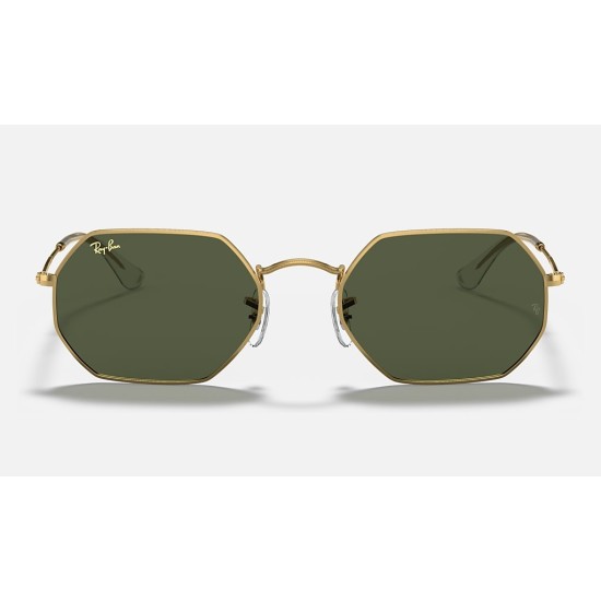 OCTAGONAL LEGEND GOLD
Lenses: Green Classic G-15  +  Frame: Gold