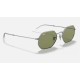 OCTAGONAL LEGEND GOLD
Lenses: Light Green Classic  +  Frame: Silver