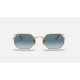 OCTAGONAL CLASSIC
Lenses: Blue Gradient  +  Frame: Gold