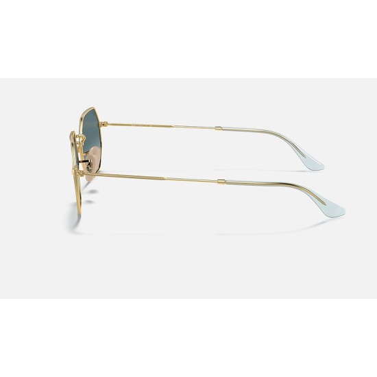 OCTAGONAL CLASSIC
Lenses: Blue Gradient  +  Frame: Gold