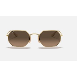 OCTAGONAL CLASSIC
Lenses: Brown Gradient  +  Frame: Gold