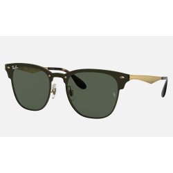 BLAZE CLUBMASTER
Lenses: Green Classic  +  Frame: Gold