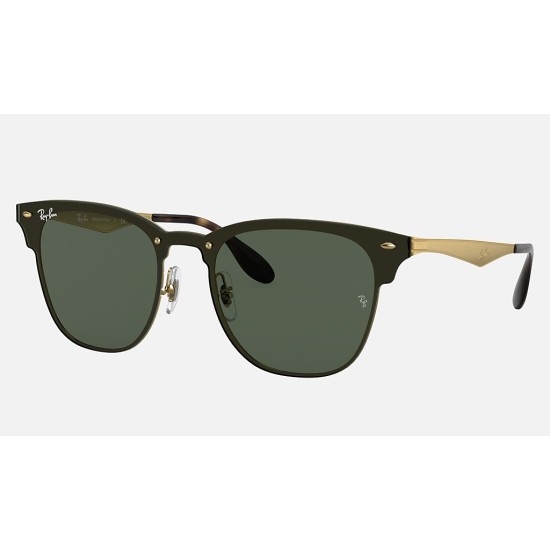 BLAZE CLUBMASTER
Lenses: Green Classic  +  Frame: Gold