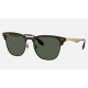 BLAZE CLUBMASTER
Lenses: Green Classic  +  Frame: Gold