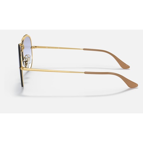 BLAZE AVIATOR
Lenses: Light Blue Gradient  +  Frame: Gold