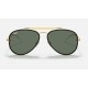 BLAZE AVIATOR
Lenses: Green Classic  +  Frame: Gold