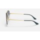 BLAZE AVIATOR
Lenses: Blue Gradient - Mirror  +  Frame: Gold