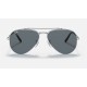 NEW AVIATOR
Lenses: Blue Classic  +  Frame: Silver