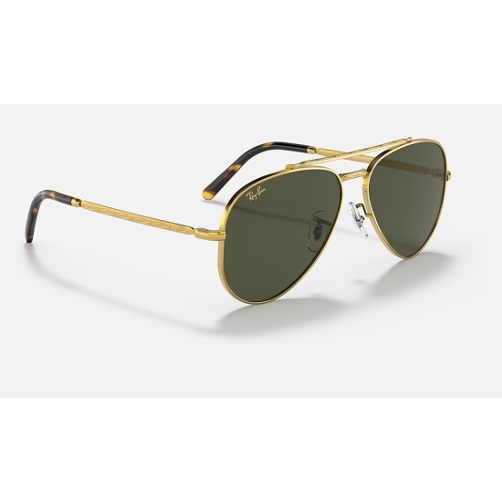 NEW AVIATOR
Lenses: Green Classic  +  Frame: Legend Gold