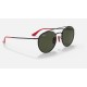 RB3647M SCUDERIA FERRARI COLLECTION
Lenses: Green Classic G-15  +  Frame: Black