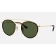 ROUND DOUBLE BRIDGE
Lenses: Green Classic G-15  +  Frame: Gold